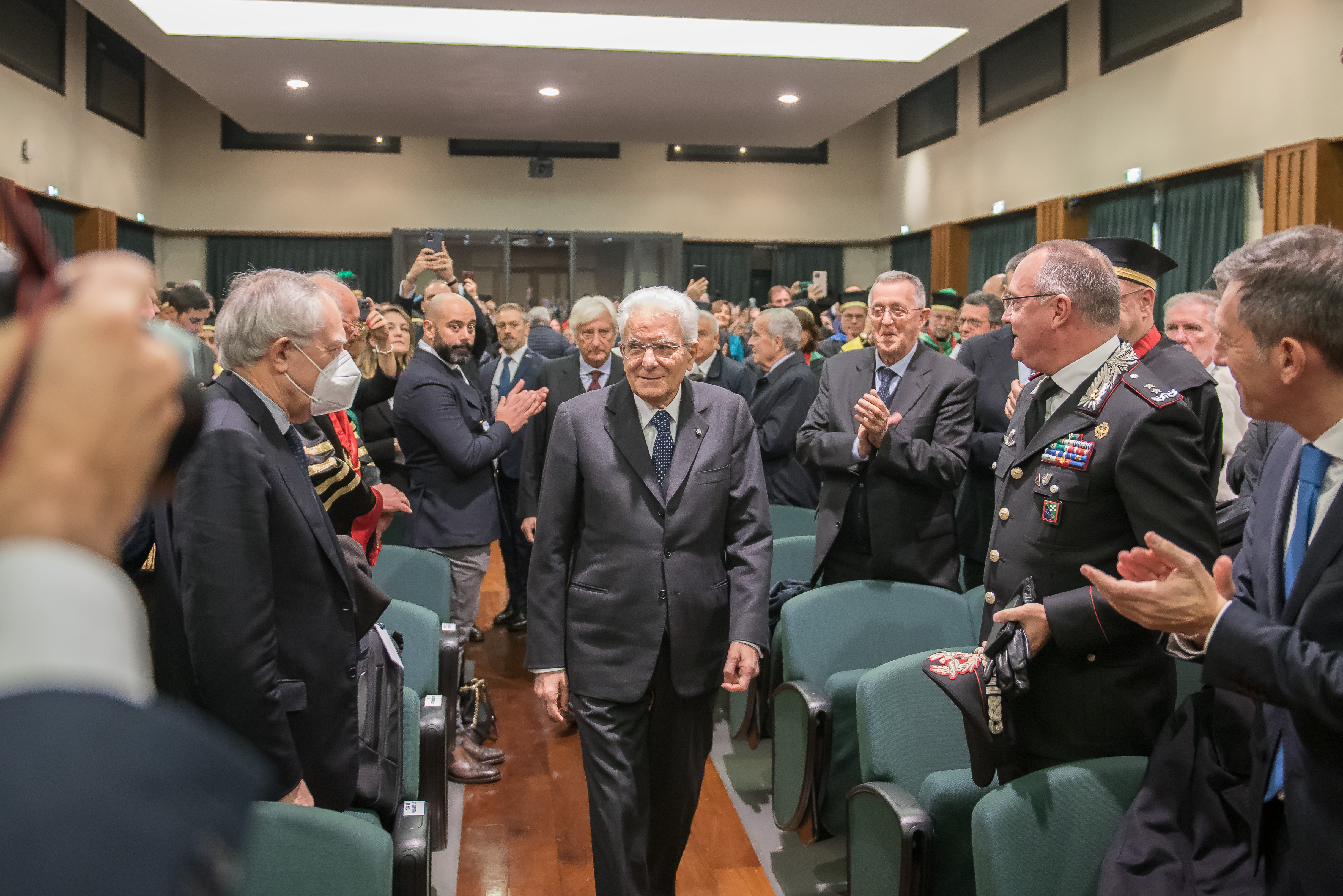 Inaugurazione dell'anno accademico alla presenza del Presidente della Repubblica