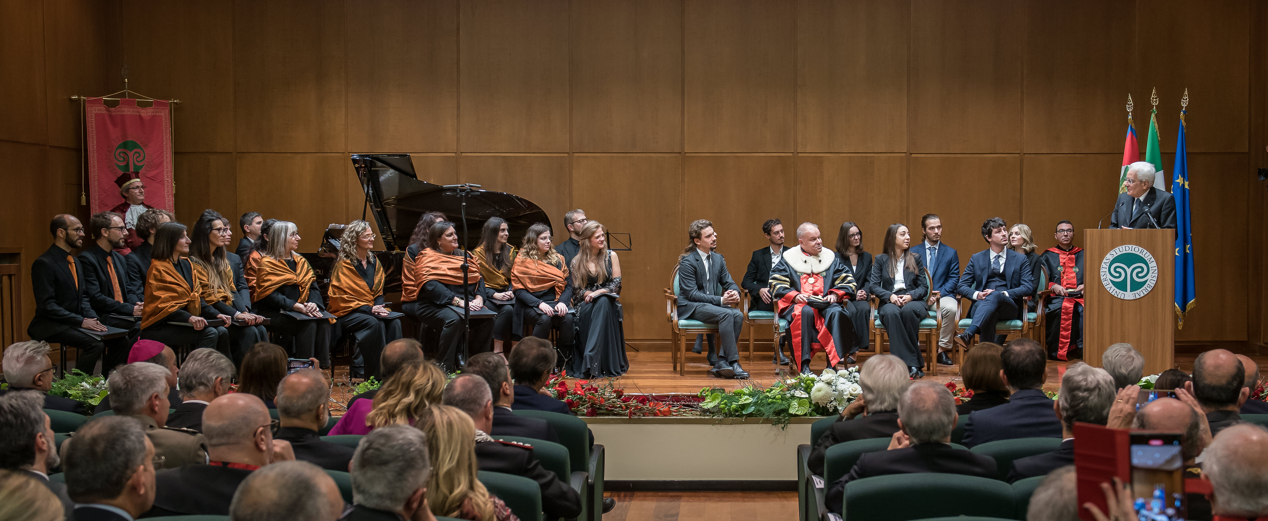 Inaugurazione dell'anno accademico alla presenza del Presidente della Repubblica