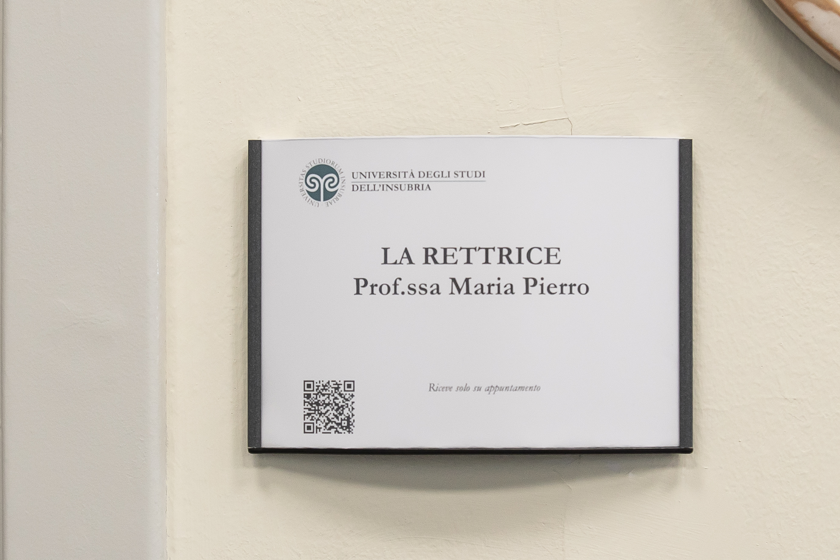 Insediamento Rettrice e prorettore