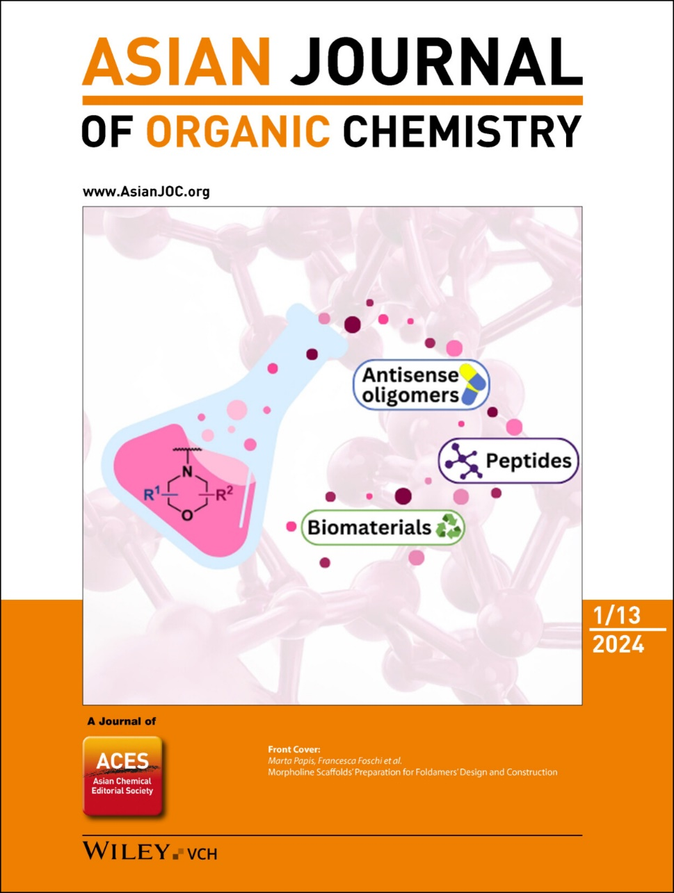 Schiaroli, N., Loro, C., Colombo, S., Broggini, G., Papis, M., & Foschi, F. (2024). Morpholine Scaffolds’ Preparation for Foldamers’ Design and Construction. Asian Journal of Organic Chemistry, 13(1), e202300540