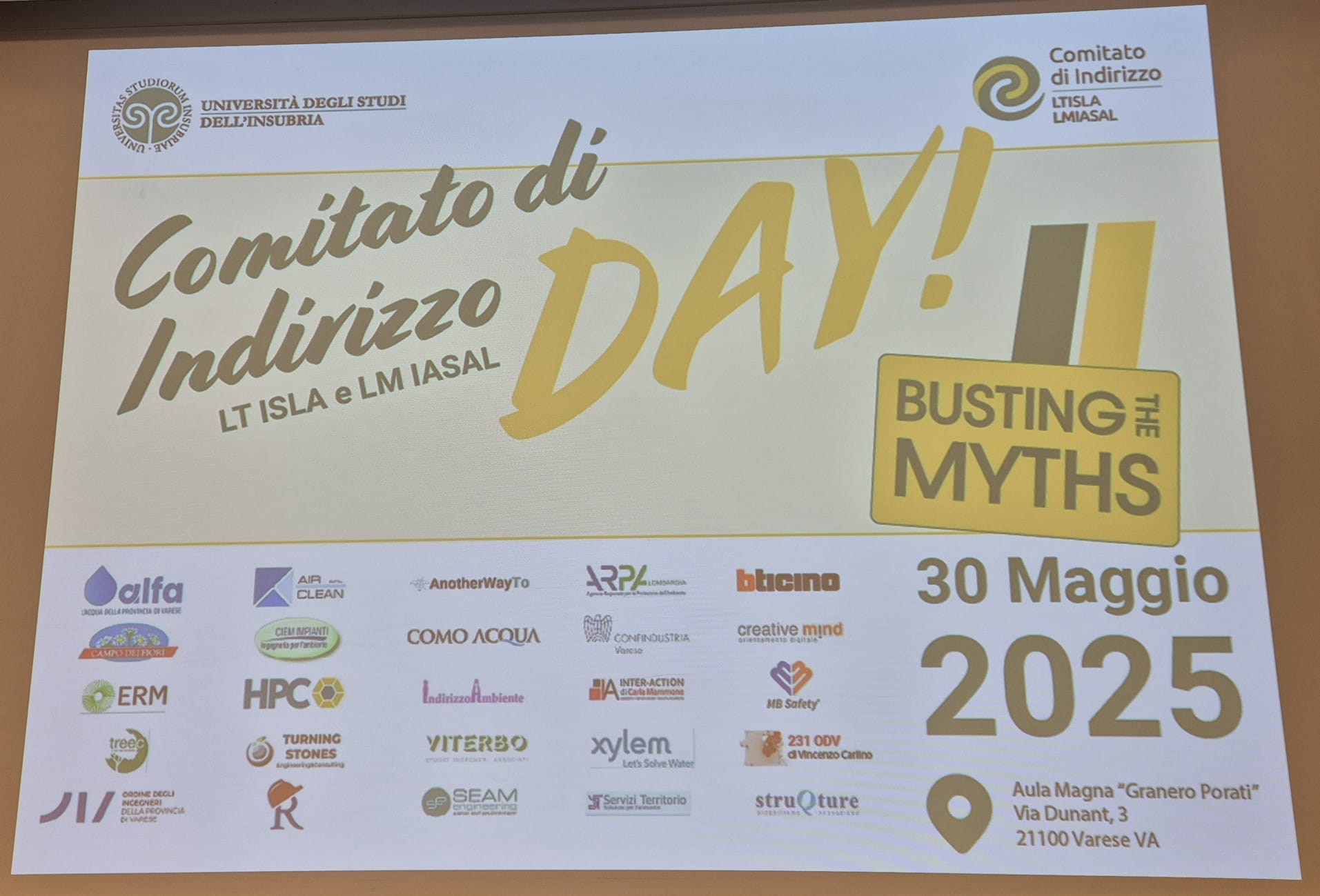 Giornata CdI ISLA/IASAL 2025 - Immagine di apertura