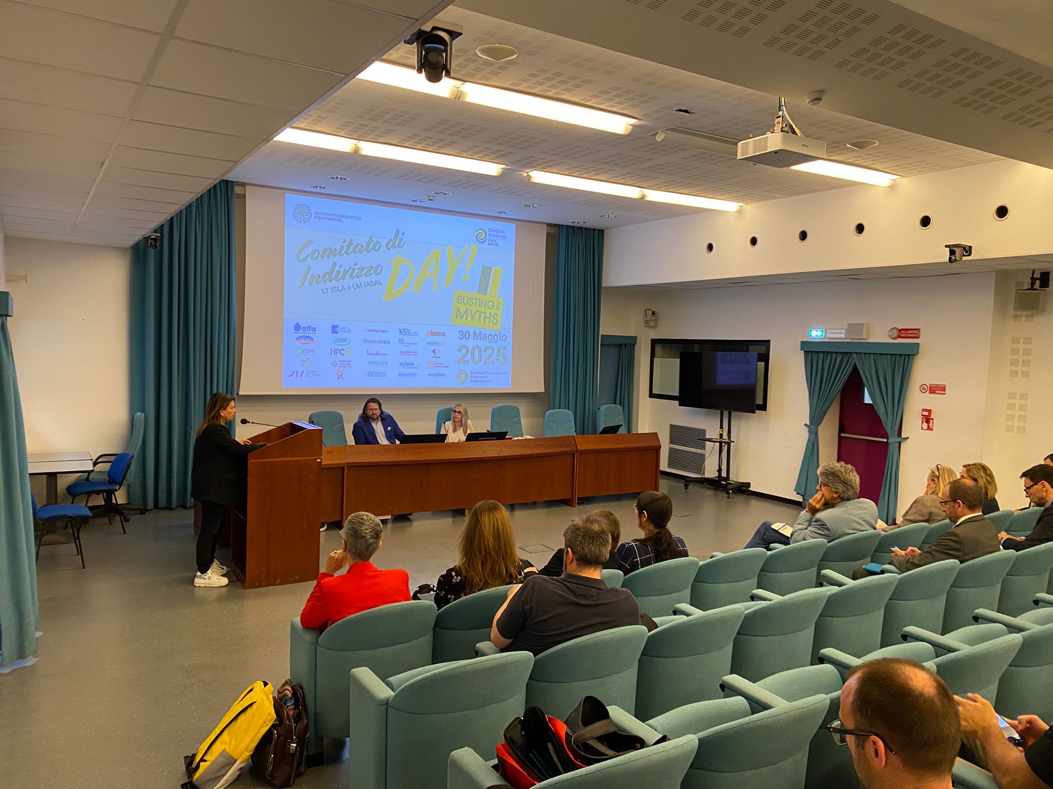 Giornata CdI ISLA/IASAL 2025 - Biavaschi, Dal Lago, Uselli in platea