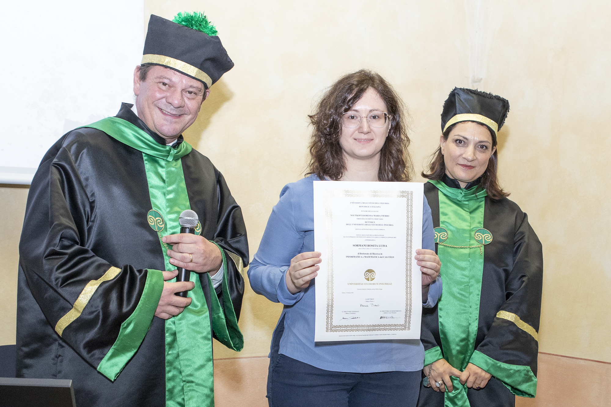 Cerimonia Dottorato di Ricerca 2025