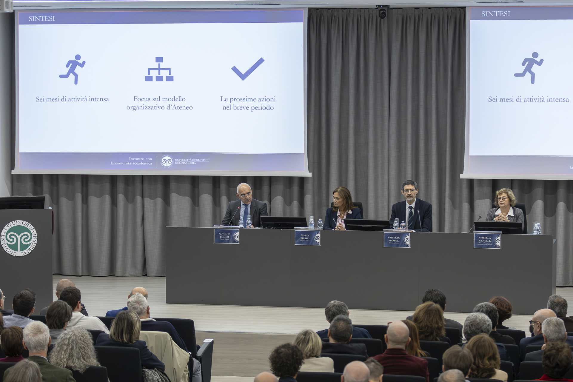 Incontro con la comunità accademica - 3 novembre 2025