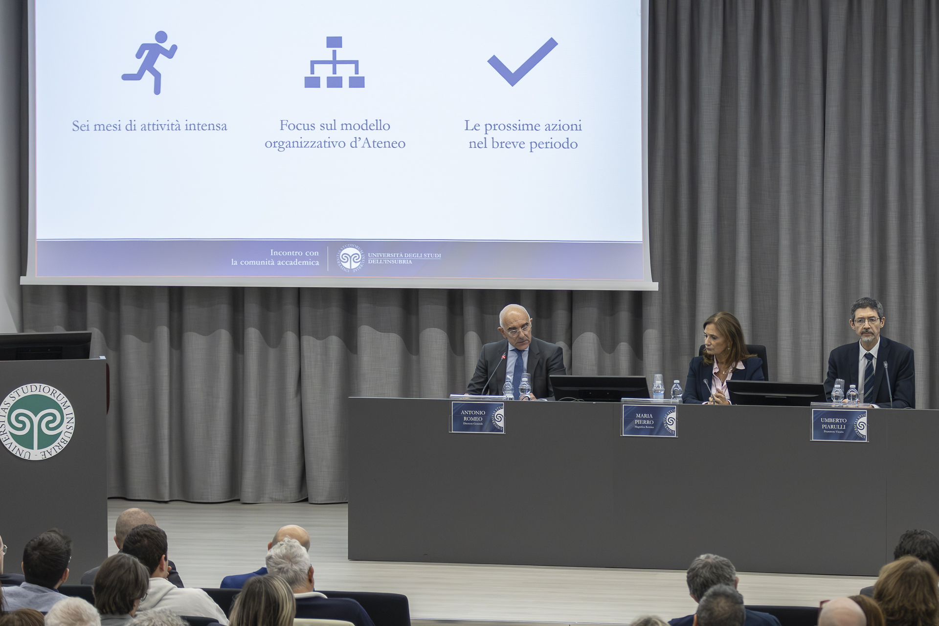 Incontro con la comunità accademica - 3 novembre 2025