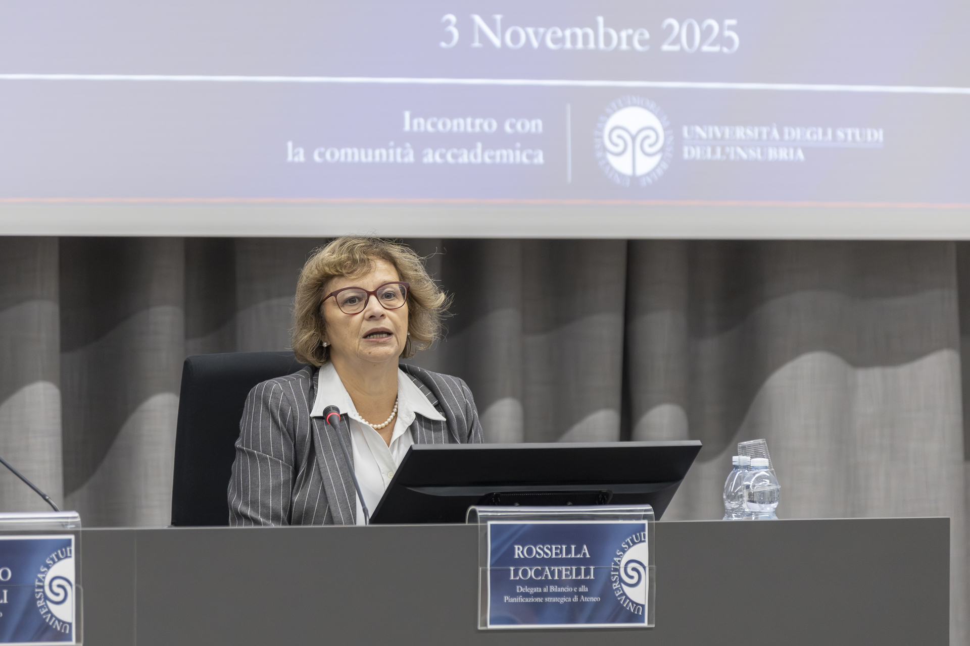 Incontro con la comunità accademica - 3 novembre 2025