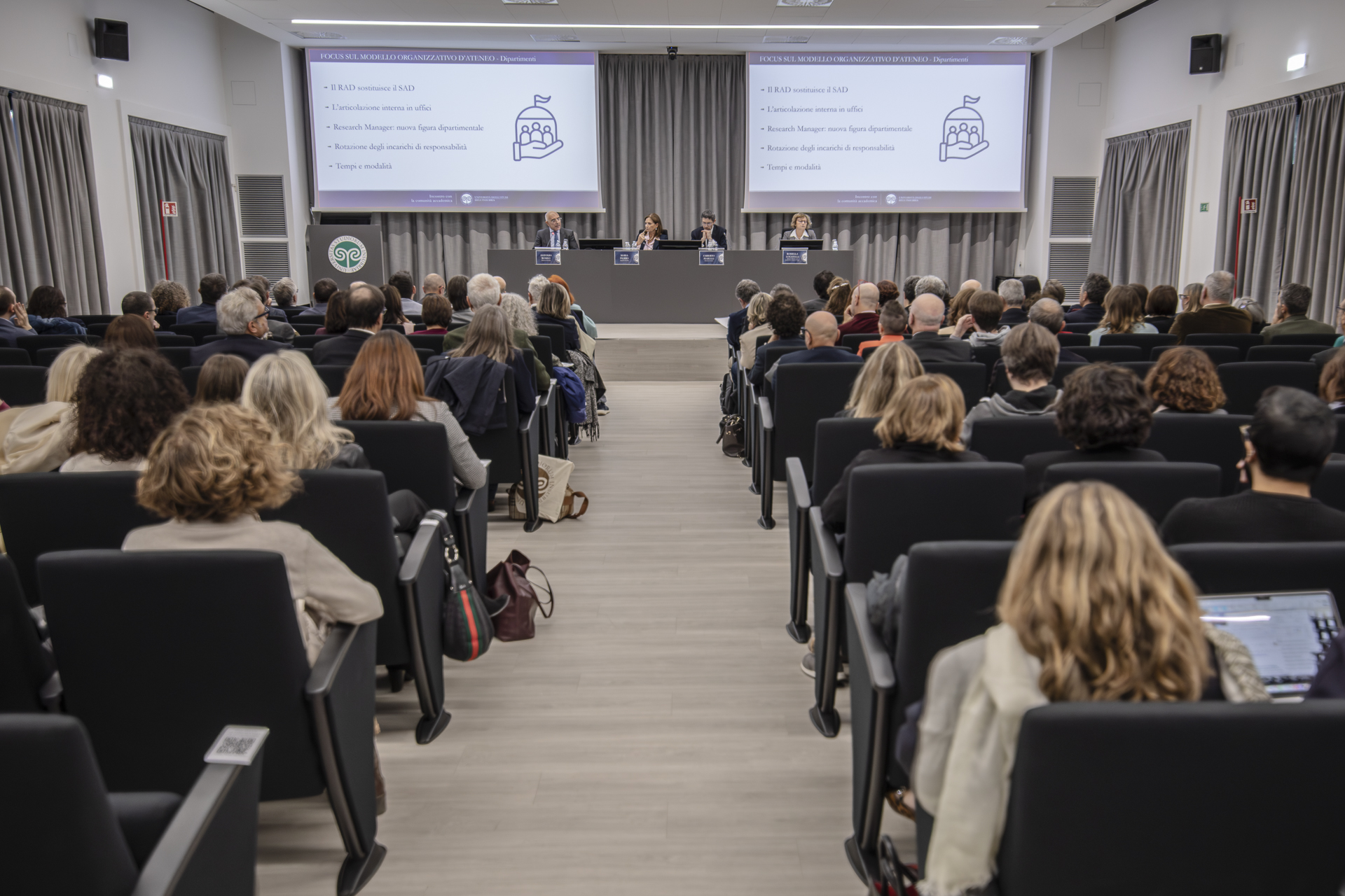 Incontro con la comunità accademica - 3 novembre 2025