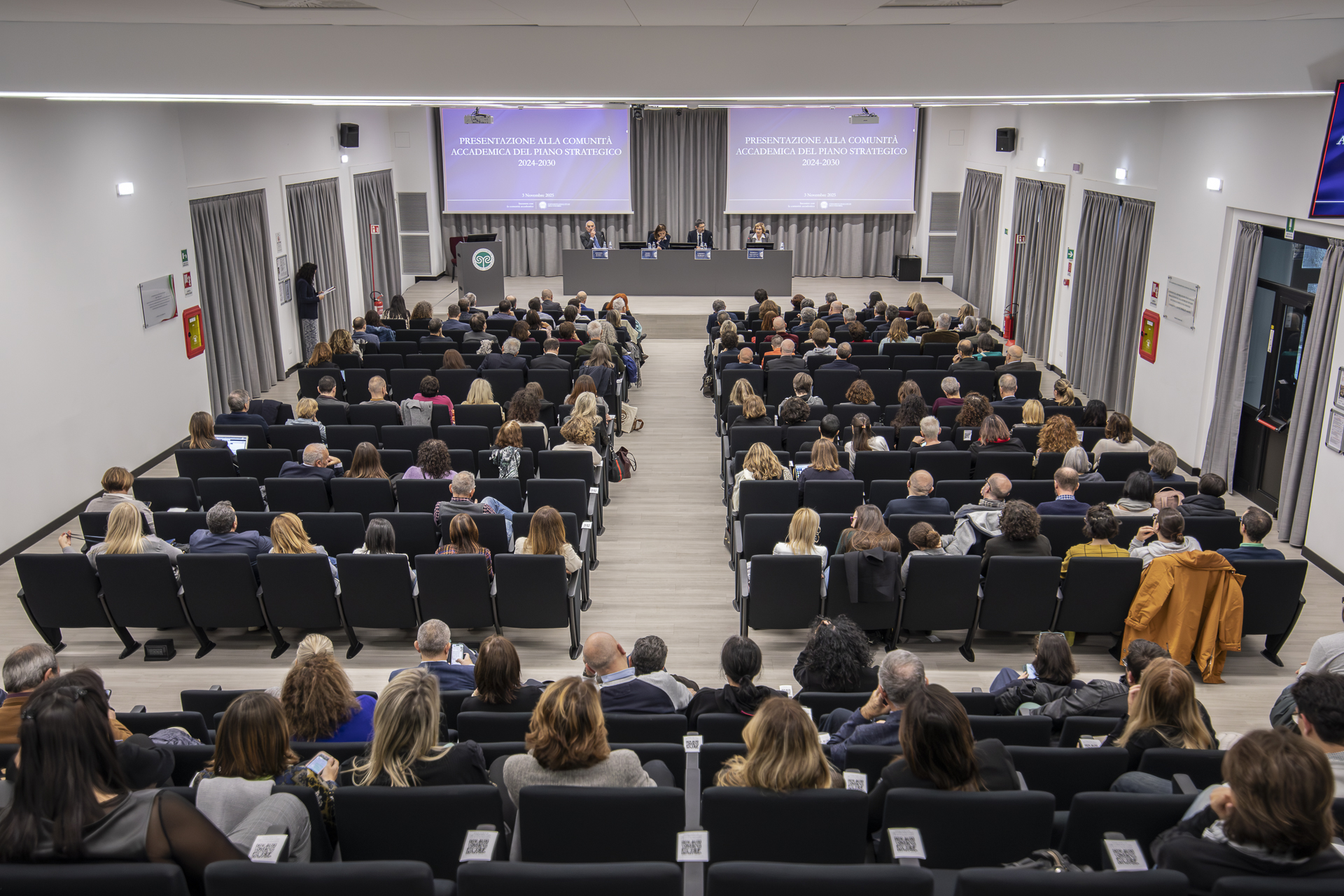 Incontro con la comunità accademica - 3 novembre 2025