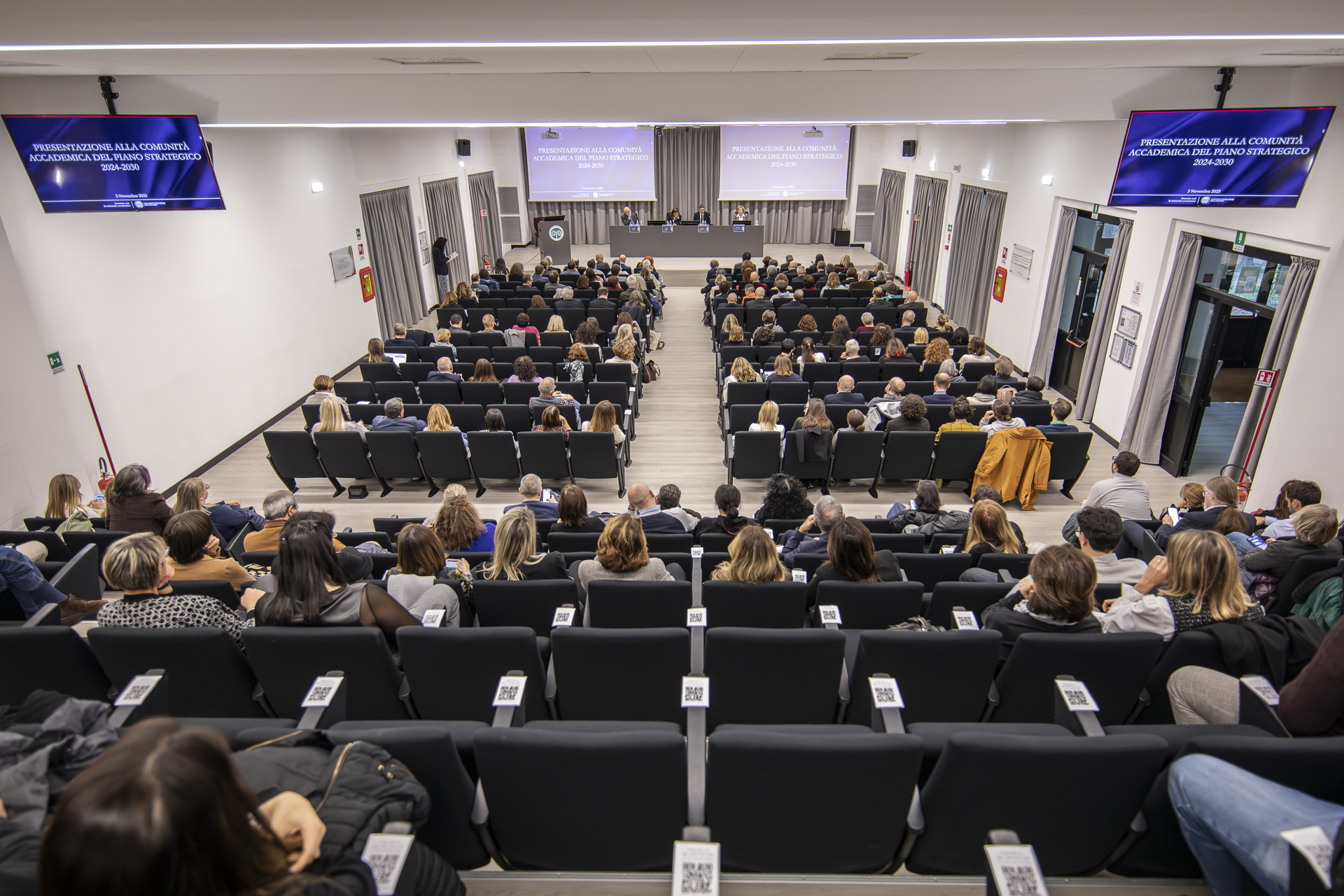 Incontro con la comunità accademica - 3 novembre 2025