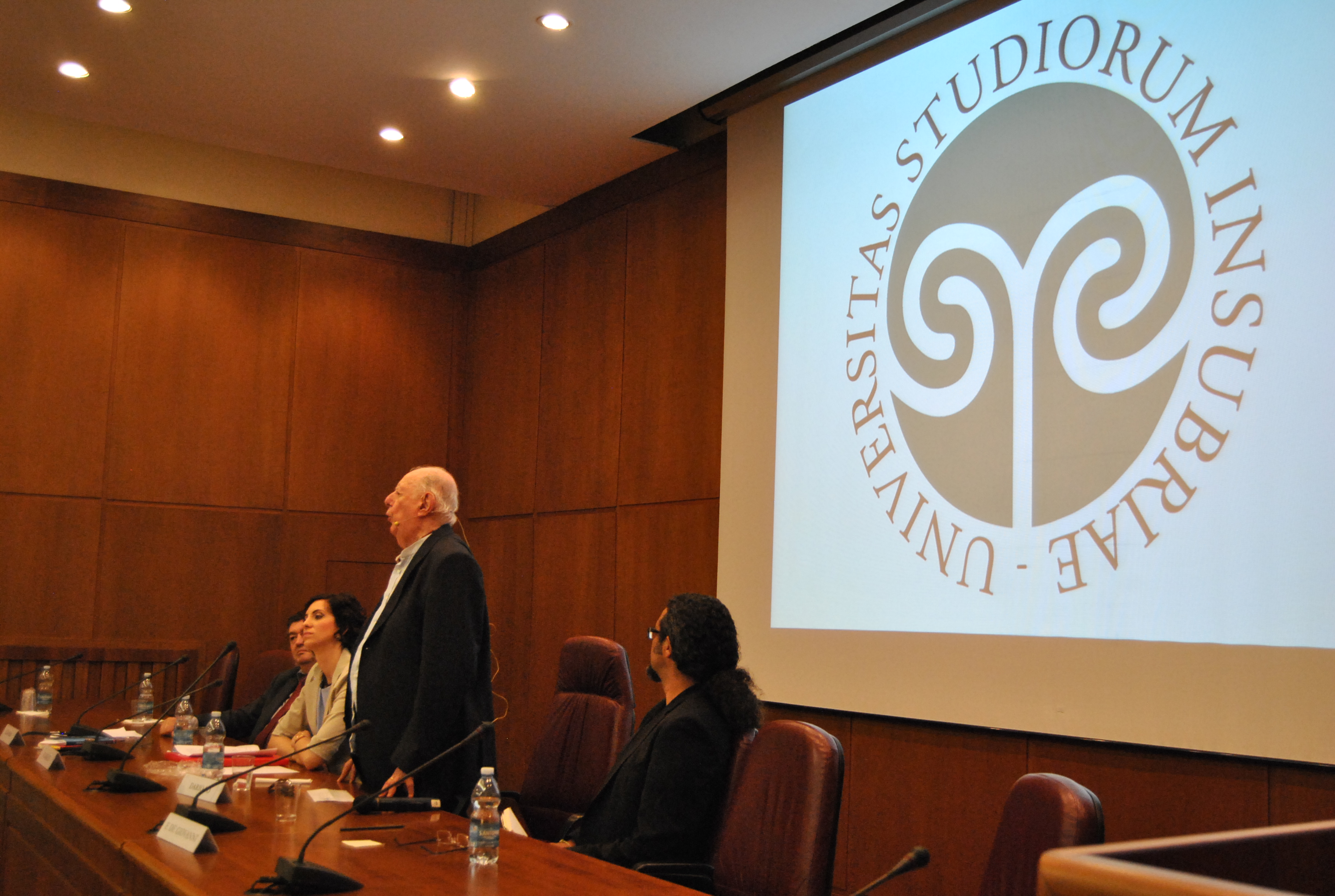 Dario Fo all'Insubria