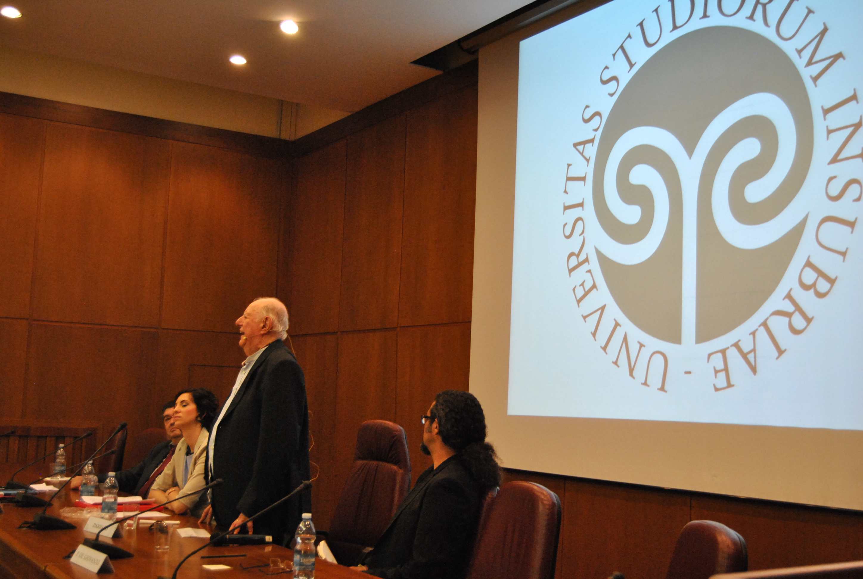 Dario Fo all'Insubria