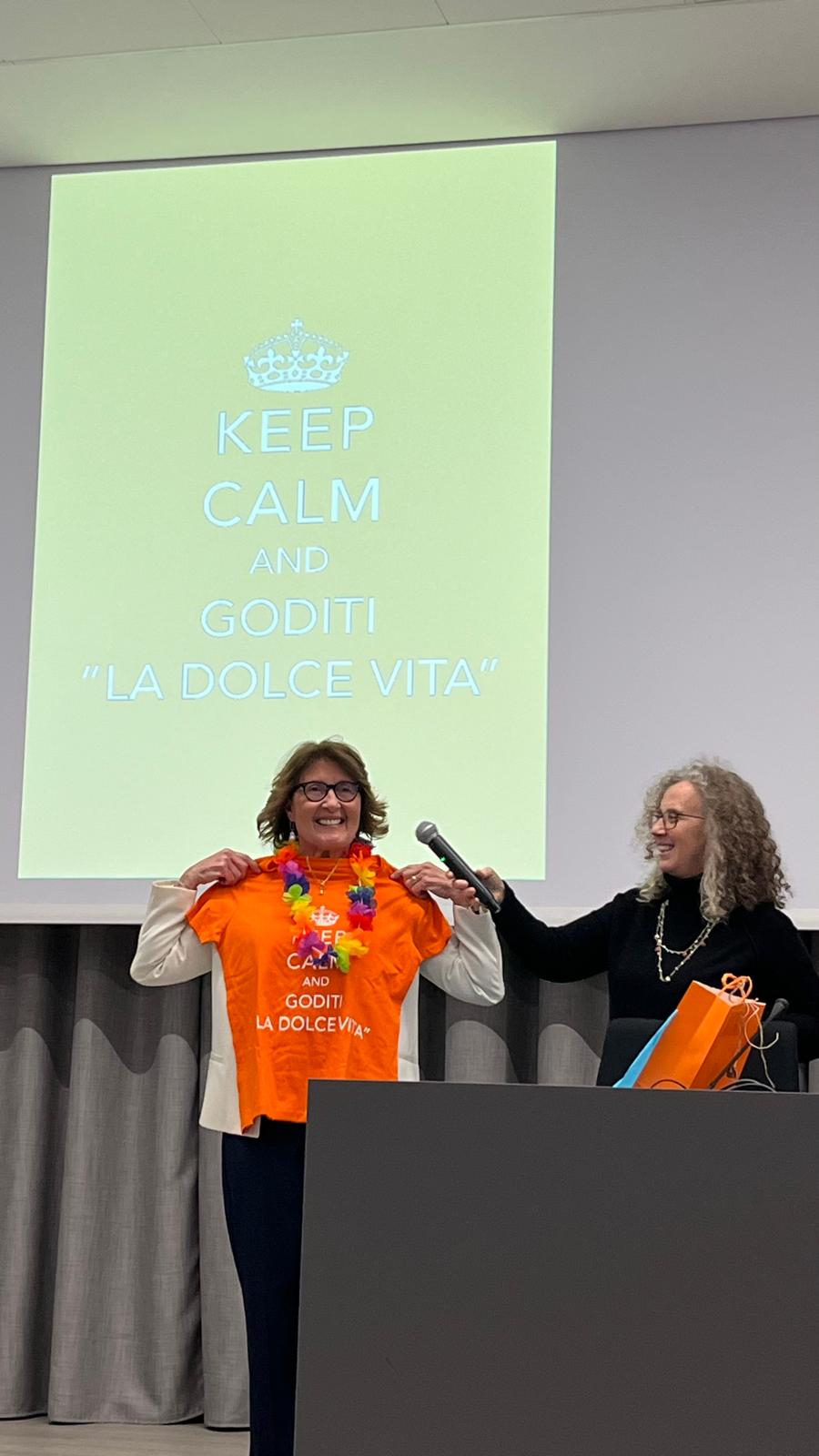 Festa pensionamento - Roberta Cibari, Adriano Tresin