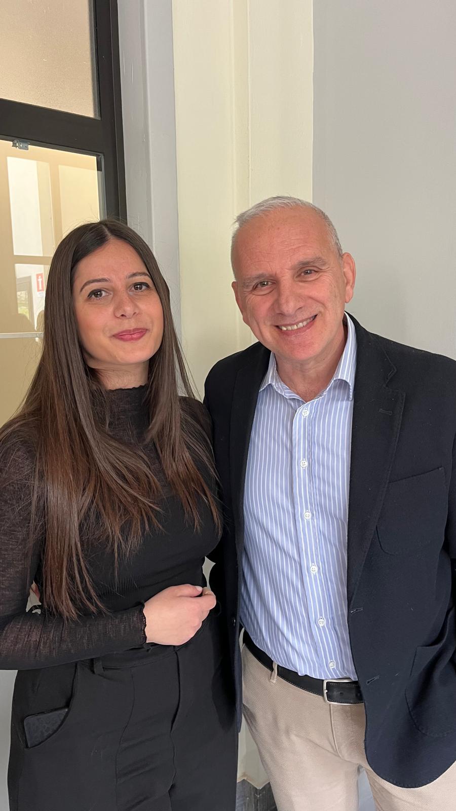 Festa pensionamento - Roberta Cibari, Adriano Tresin