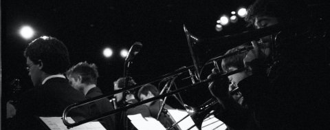 Foto del concerto di un'orchestra