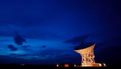 parabola da 32 metri della stazione radioastronomica di Medicina (crediti: Inaf/Renato Cerisola)