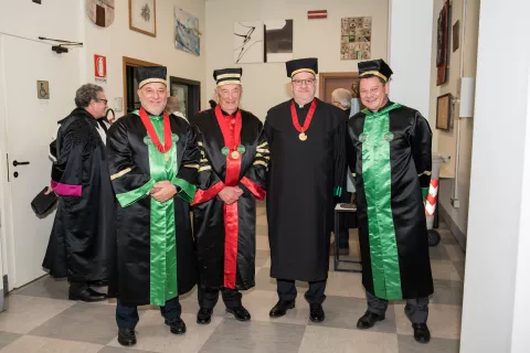 Inaugurazione dell'anno accademico alla presenza del Presidente della Repubblica