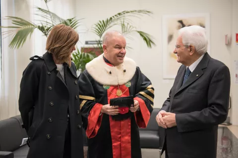Inaugurazione dell'anno accademico alla presenza del Presidente della Repubblica