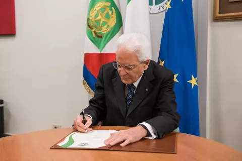 Inaugurazione dell'anno accademico alla presenza del Presidente della Repubblica