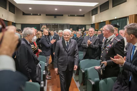 Inaugurazione dell'anno accademico alla presenza del Presidente della Repubblica