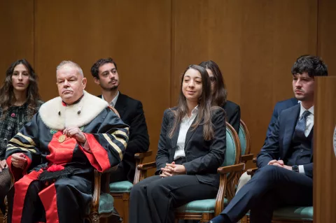 Inaugurazione dell'anno accademico alla presenza del Presidente della Repubblica