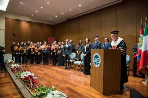 Inaugurazione dell'anno accademico alla presenza del Presidente della Repubblica