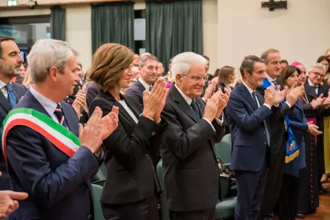 Inaugurazione dell'anno accademico alla presenza del Presidente della Repubblica