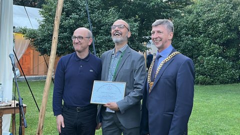 Premio Grillo al professor Andrea Imperatori