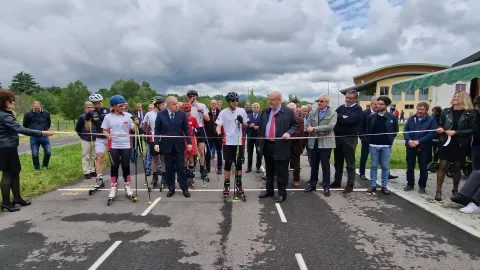 Inaugurazione pista da skiroll 