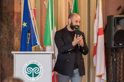 Conferimento del Riemann Prize