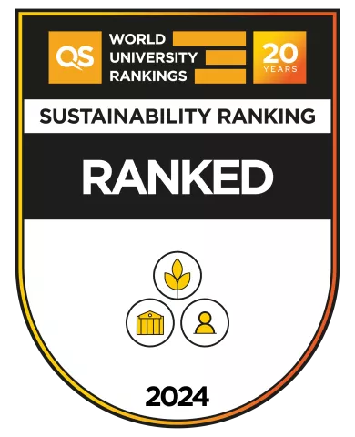 QS World University Rankings Sustainability 2024