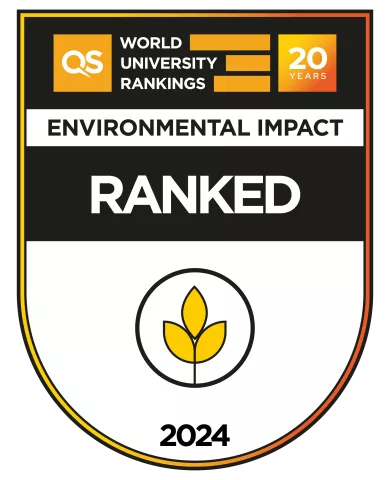 QS World University Rankings Sustainability 2024