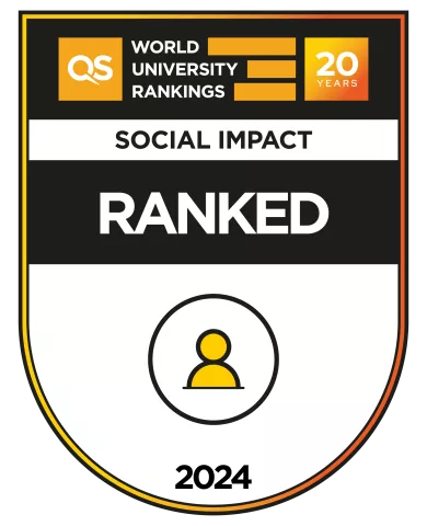 QS World University Rankings Sustainability 2024