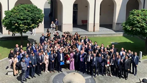 Foto di gruppo - Prima Giornata delle Relazioni internazionali