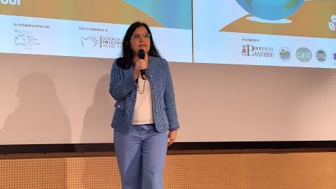 prof. Elena Maggi per la conclusione di Green School 2023-24