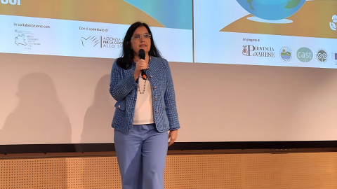 prof. Elena Maggi per la conclusione di Green School 2023-24