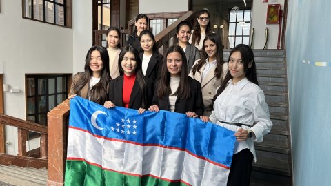 Studentesse uzbeke