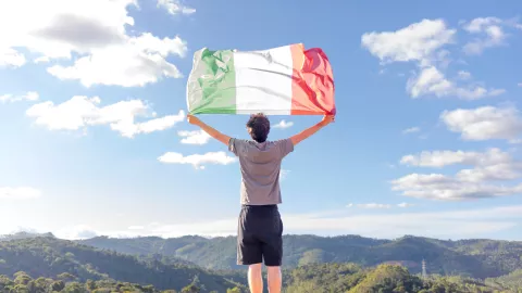 bandiera italiana