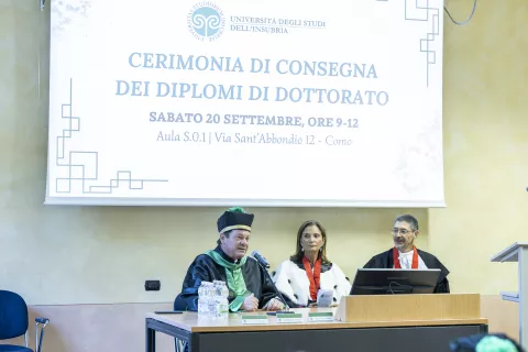 Cerimonia Dottorato di Ricerca 2025
