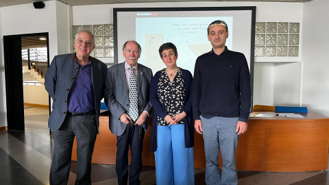 Ugo Moschella, Gerard ’t Hooft, Michela Prest, Matteo Clerici