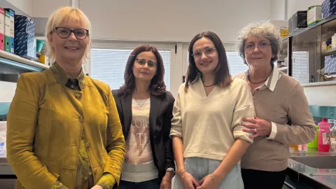 Genciana Terova, Simona Rimoldi, Violeta Kalemi e Micaela Antonini