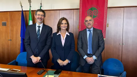 Umberto Piarulli, Maria Pierro e Antonio Romeo