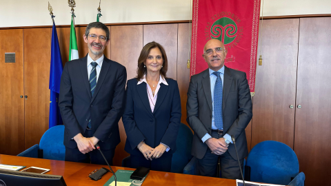 Umberto Piarulli, Maria Pierro e Antonio Romeo