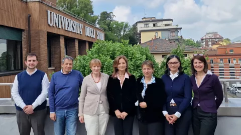 Giacomo Furlanetto, Loredano Pollegioni, Giovanna Scienza, Maria Pierro, Paola Biavaschi, Camilla Callegari, Anna Danesi