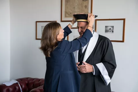 Laurea honoris causa a Gerry Scotti: galleria fotografica