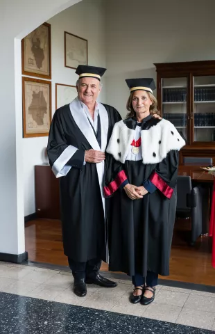 Laurea honoris causa a Gerry Scotti: galleria fotografica