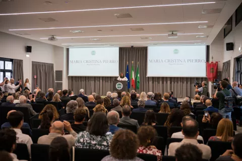 Laurea honoris causa a Gerry Scotti: galleria fotografica