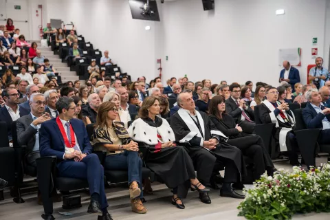 Laurea honoris causa a Gerry Scotti: galleria fotografica