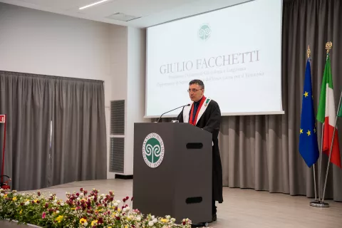 Laurea honoris causa a Gerry Scotti: galleria fotografica