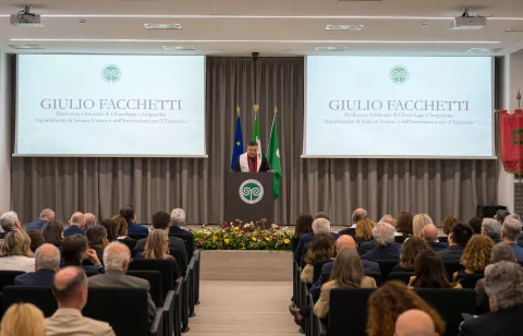 Laurea honoris causa a Gerry Scotti: galleria fotografica