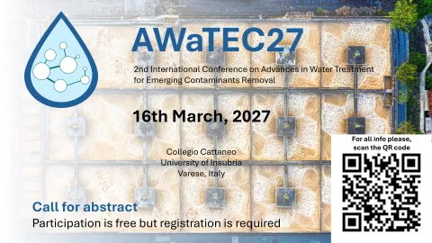 AWaTEC27: esperti internazionali a confronto sulle nuove sfide del trattamento delle acque